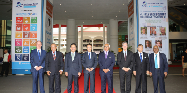 Jeffrey Sachs Center was launched as a regional centre to advance the achievement of the 17 Sustainable Development Goals (SDGs) in Malaysia and Southeast Asia.